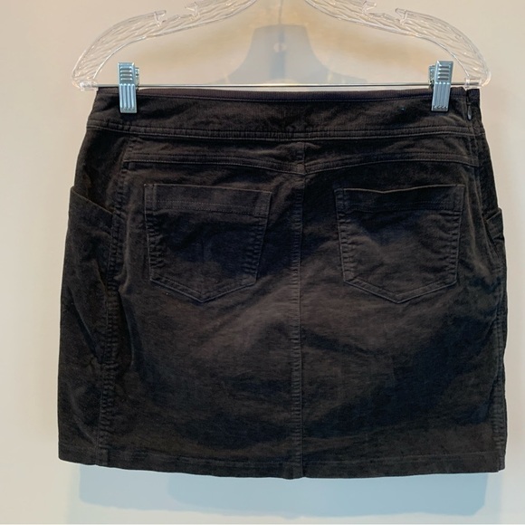 Kuhl Dark Gray Corduroy Skirt Size 8 - Picture 3 of 10
